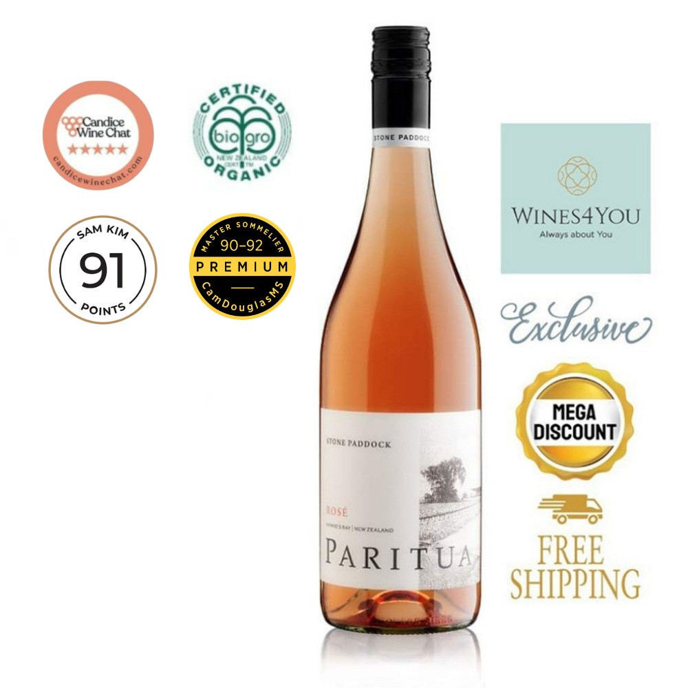 Paritua Stone Paddock Organic New Zealand Rose Wine 2023